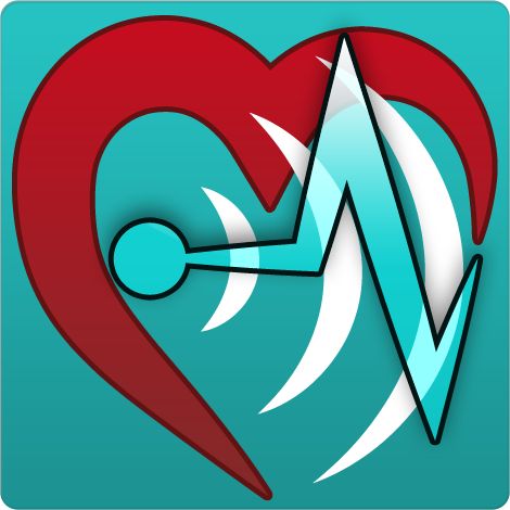 Icon logo for the CardioTag mobile application.